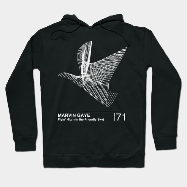 Flyin' High / Minimalist Graphic Artwork Design Hoodie by saudade